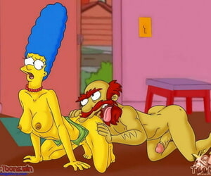 Marge Cheating On Homer With..