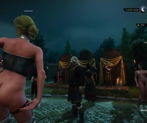 के witcher 3 triss के साथ the..